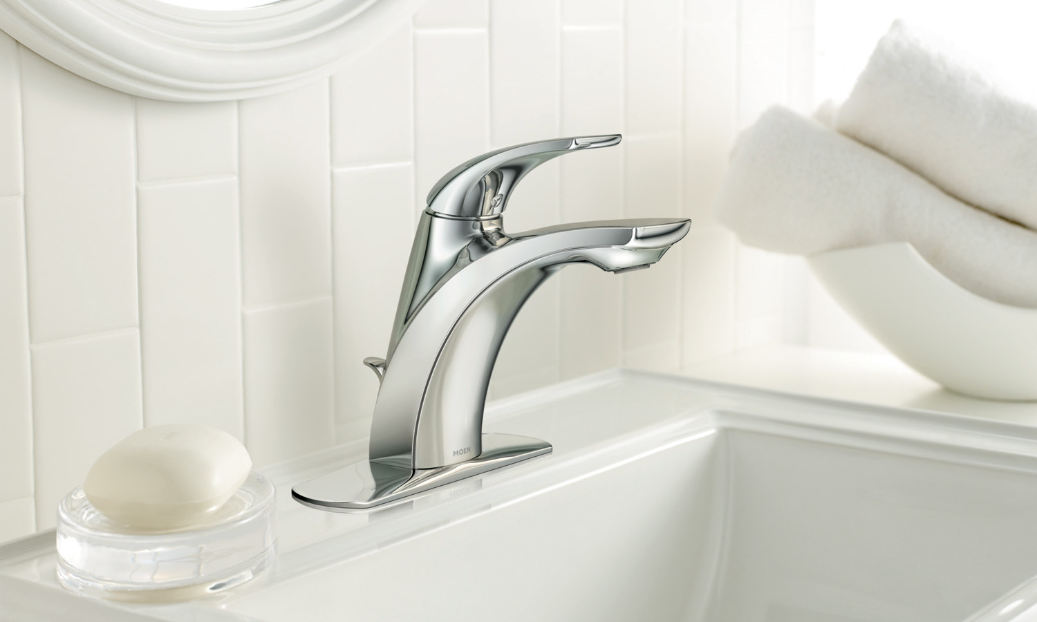 Moen Zarina single-handle lavatory faucet by Moen Incorporated